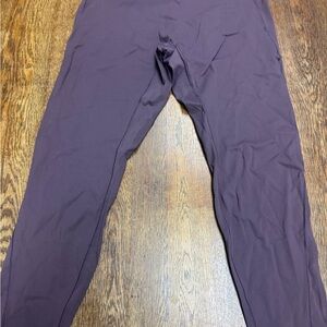 Halara XL 7/8 Length Dusky Purple Leggings-NWOT